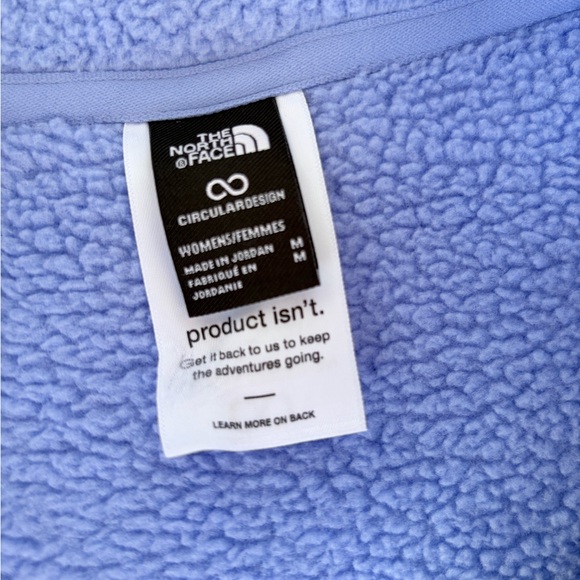The North Face Purple Sherpa Fleece - Picture 4 of 4
